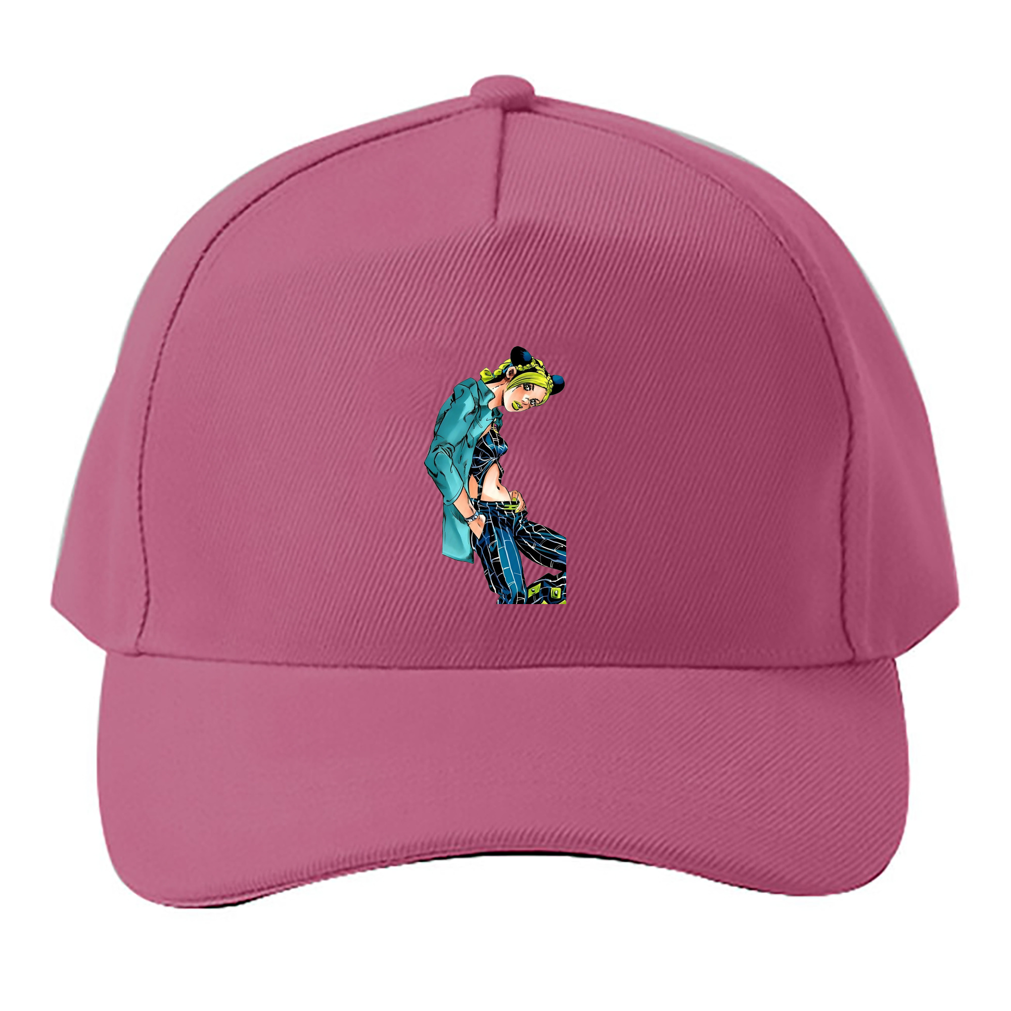 （画像用） "ジョジョの奇妙な冒険 くうじょう ジョリーン JoJo's Bizarre Adventure Jolyne Cujoh " ベースボールキャップ 綿100％ 男女兼用 帽子 スポーツ